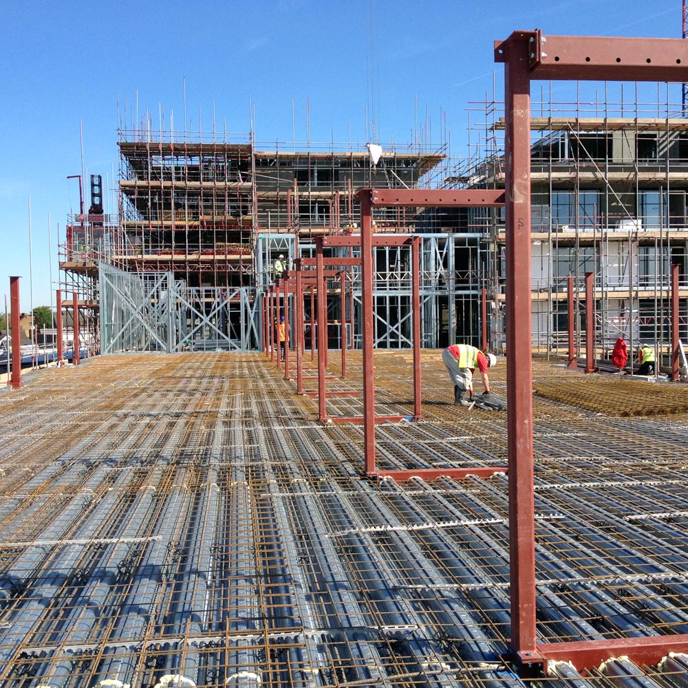 Streatham Hub under construction