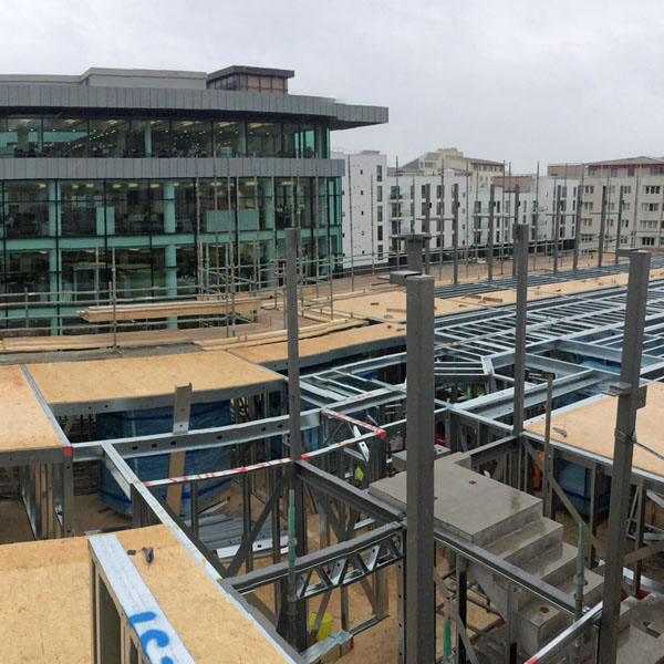 Harbour Court, under construction