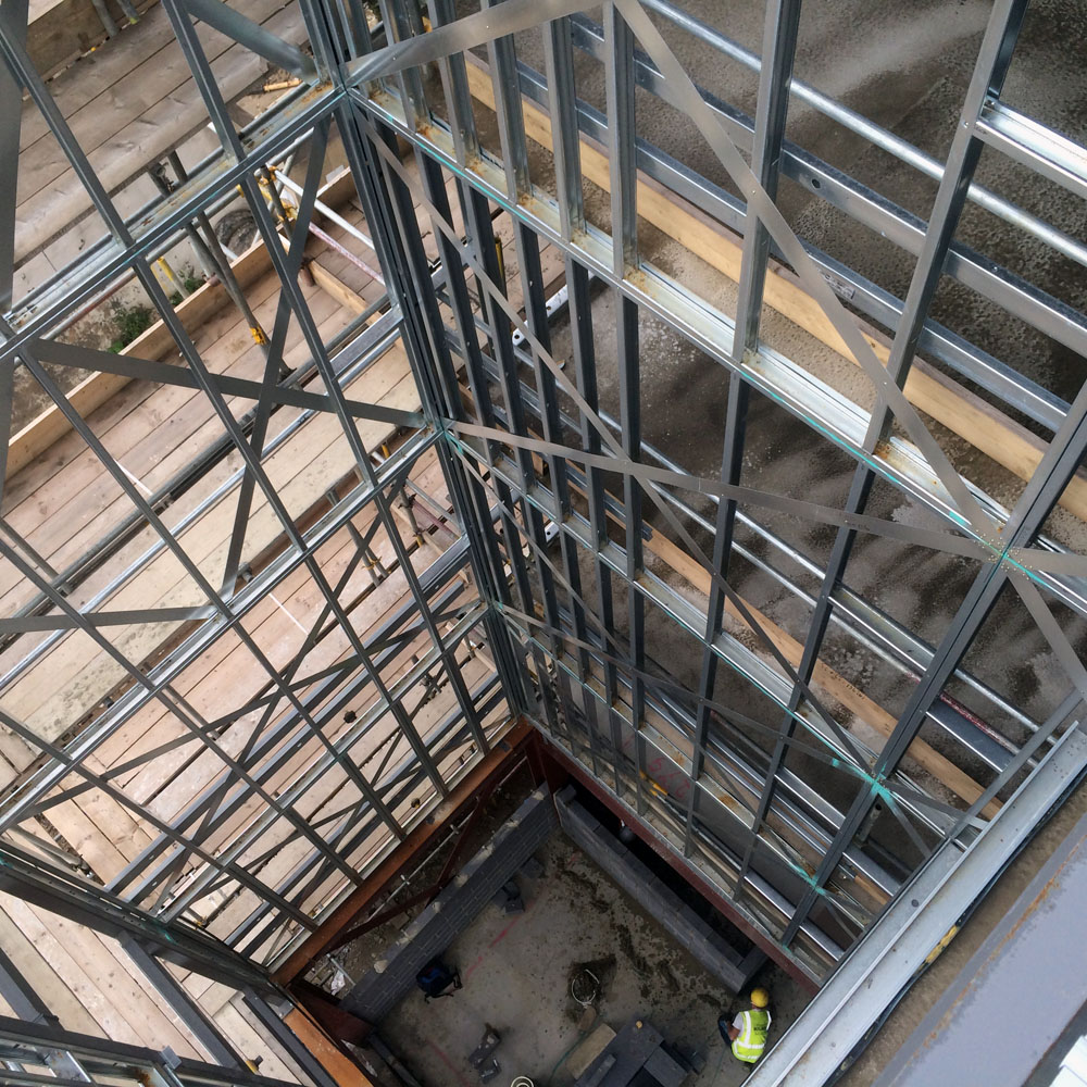 Typical Lift Shaft